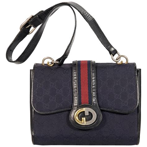 gucci navy suede bag|gucci shoulder tote bag.